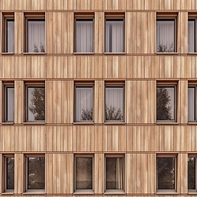 استفاده از نمای چوبی در ساختمان