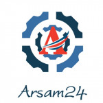 لوگوی آهن آلات آرسام24 